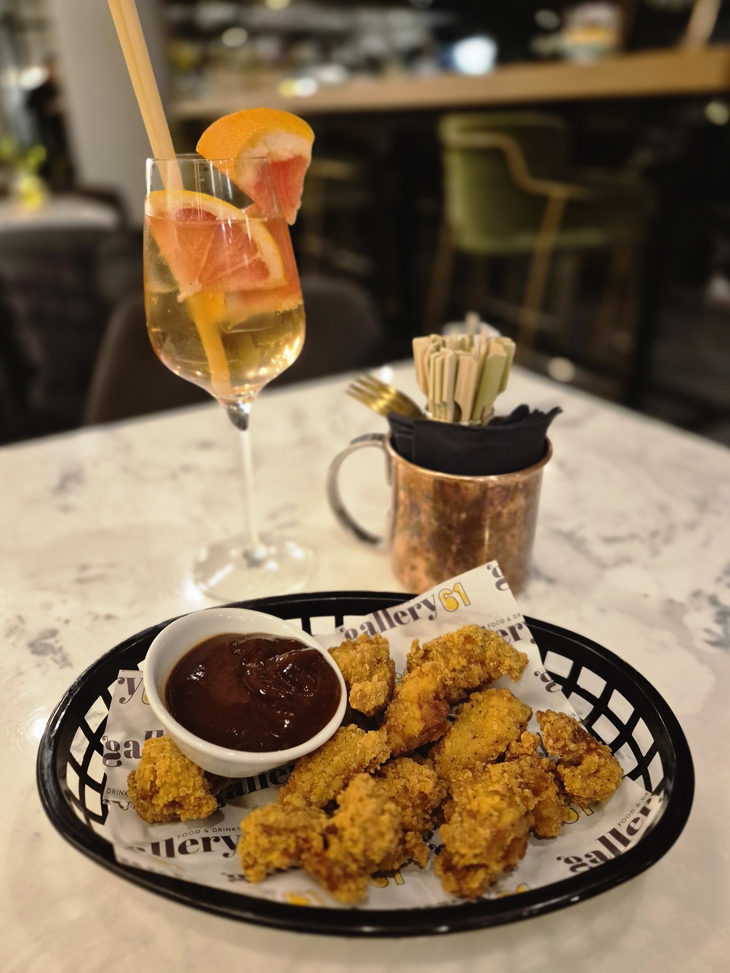 Kunstzinning en stijlvol eten bij Gallery61