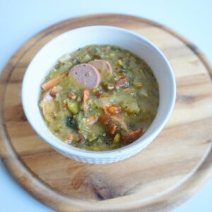 Vegetarische erwtensoep