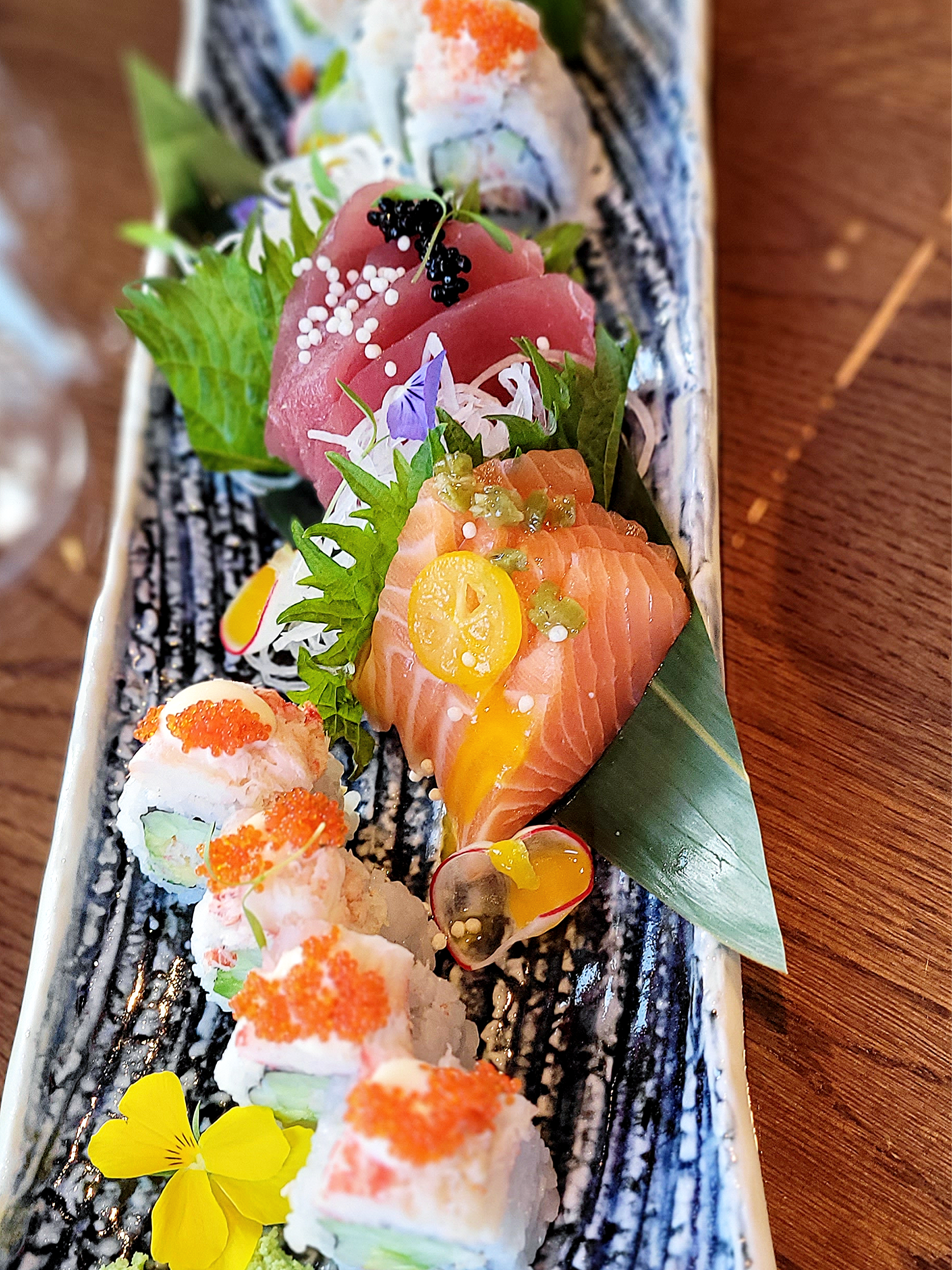 Nikkei cuisine bij restaurant Blueblood in Den Haag  