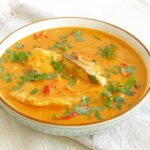 Thaise rode curry met zeebaars