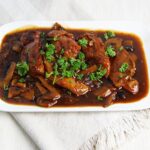 Kip met champignons en zoete sherry saus