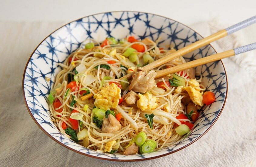 Chinese mihoen met kip