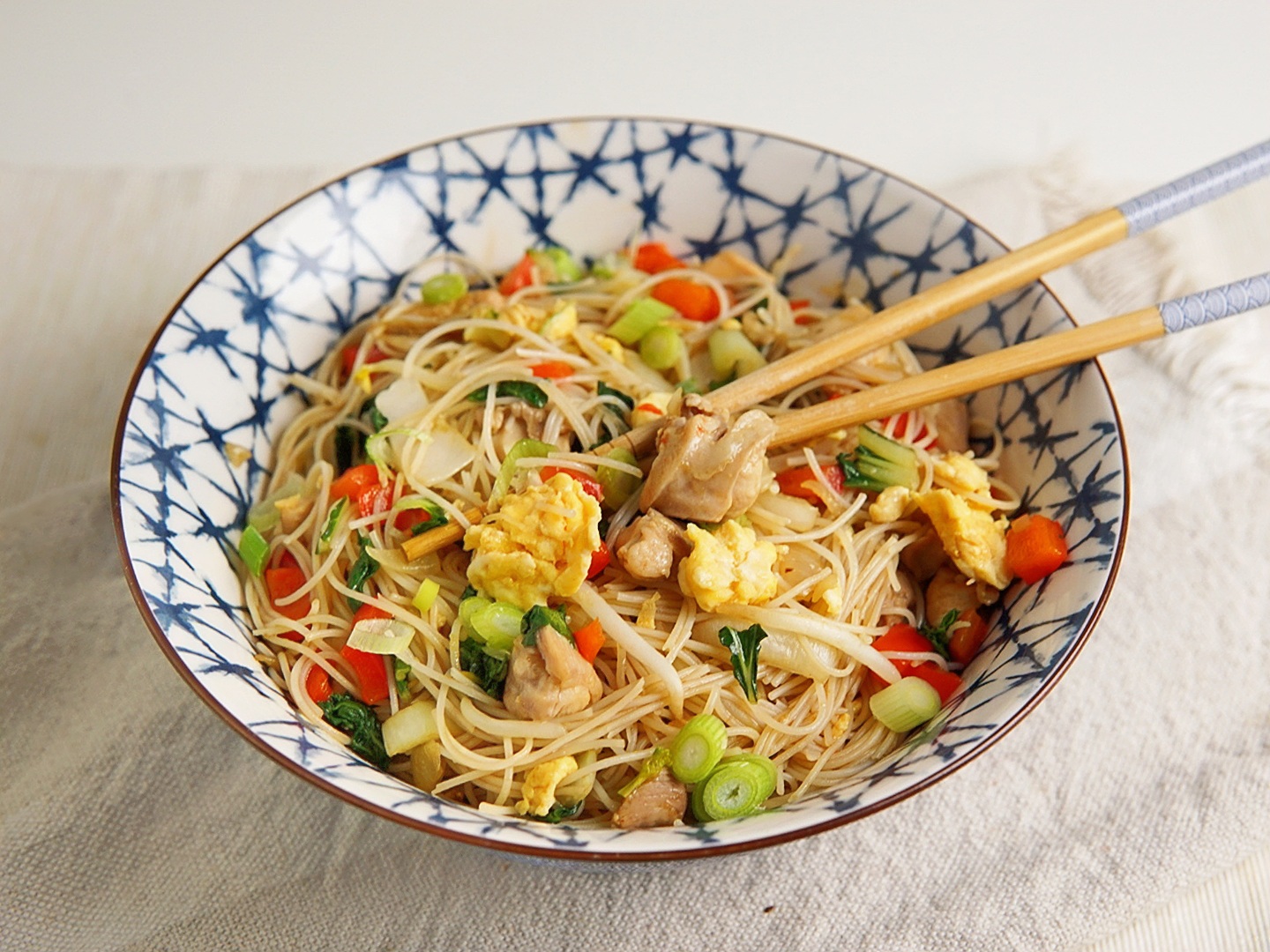 Chinese mihoen met kip