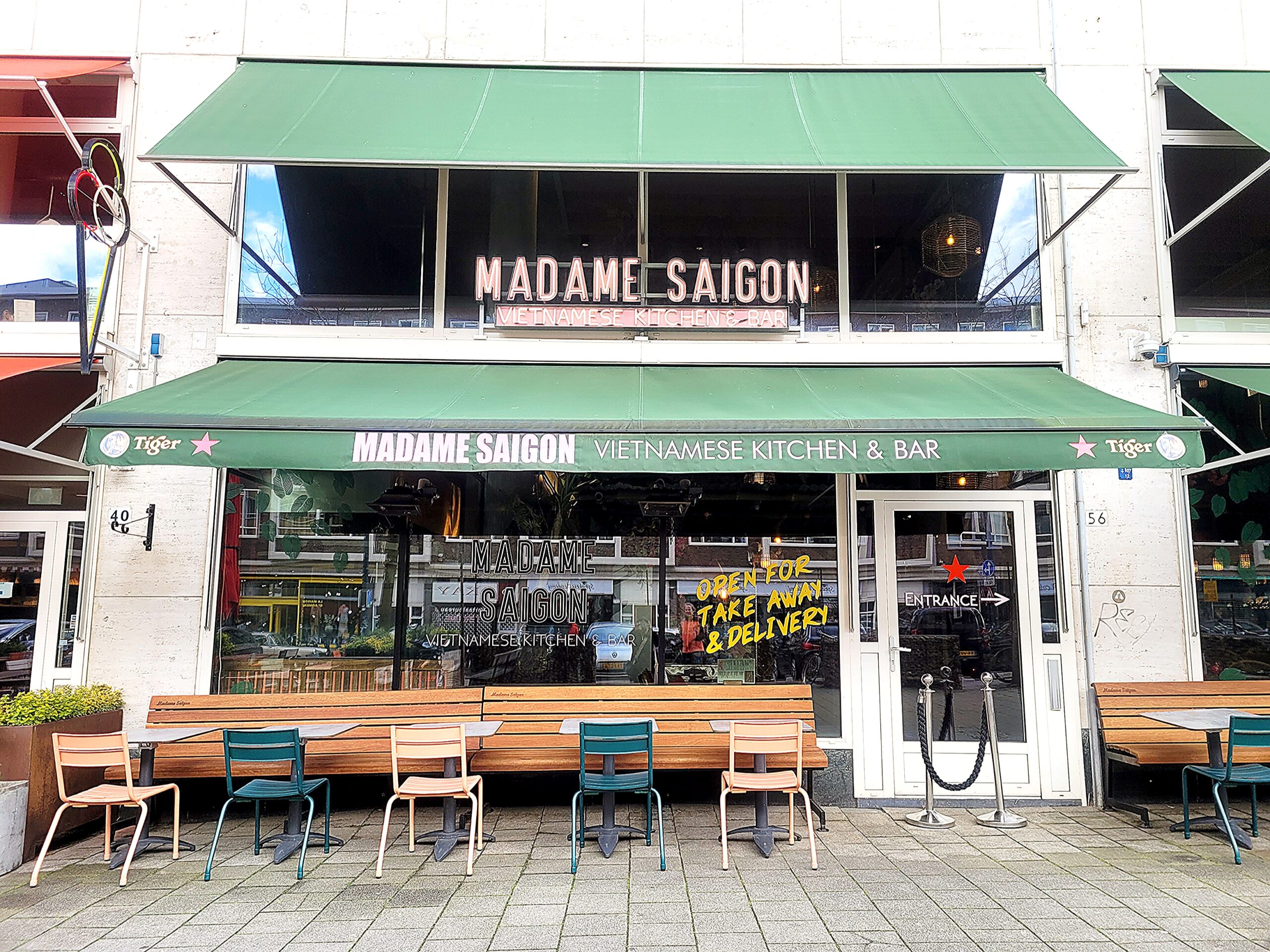 Eten bij Madame Saigon