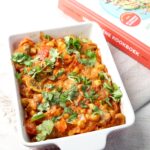 Malai kikkererwtencurry met paprika en champignons