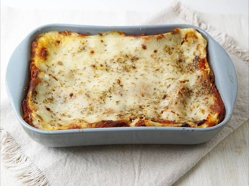 Lasagne met paddenstoelen