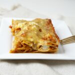Lasagne met pompoen en geitenkaas