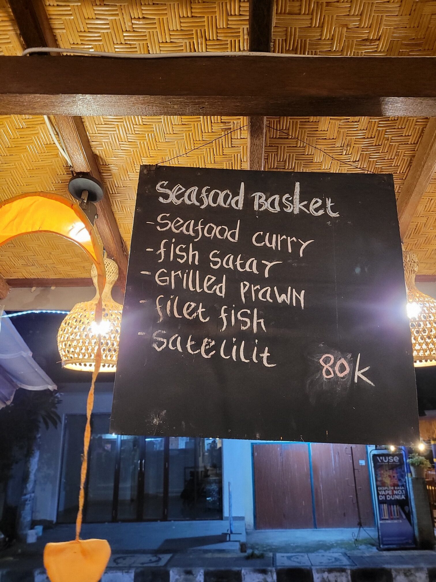 Eten op Bali