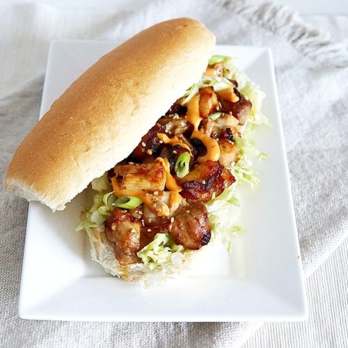 Broodje Korean chicken