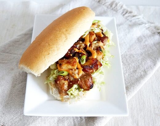 Broodje Korean chicken