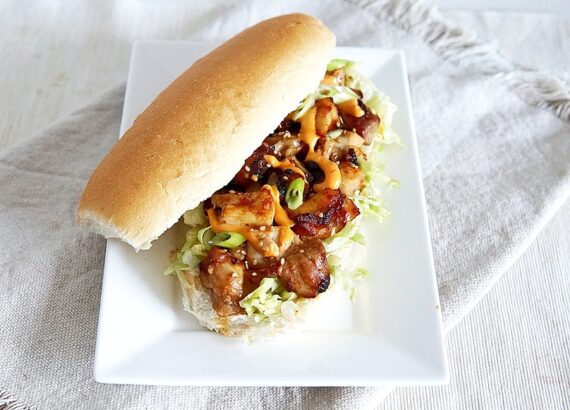 Broodje Korean chicken