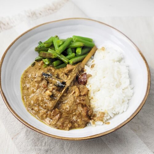 Rendang van lamsvlees