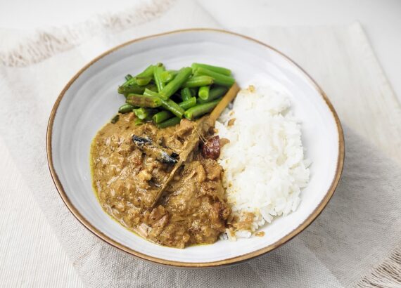 Rendang van lamsvlees