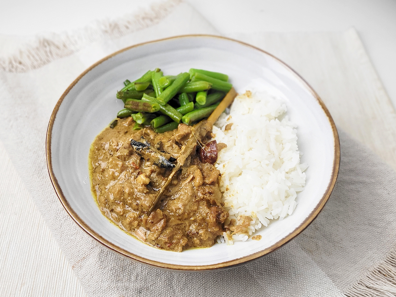 Rendang van lamsvlees