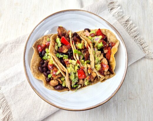 Taco chicken al pastor