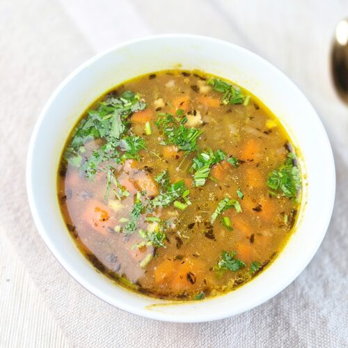 Peruaanse quinoasoep