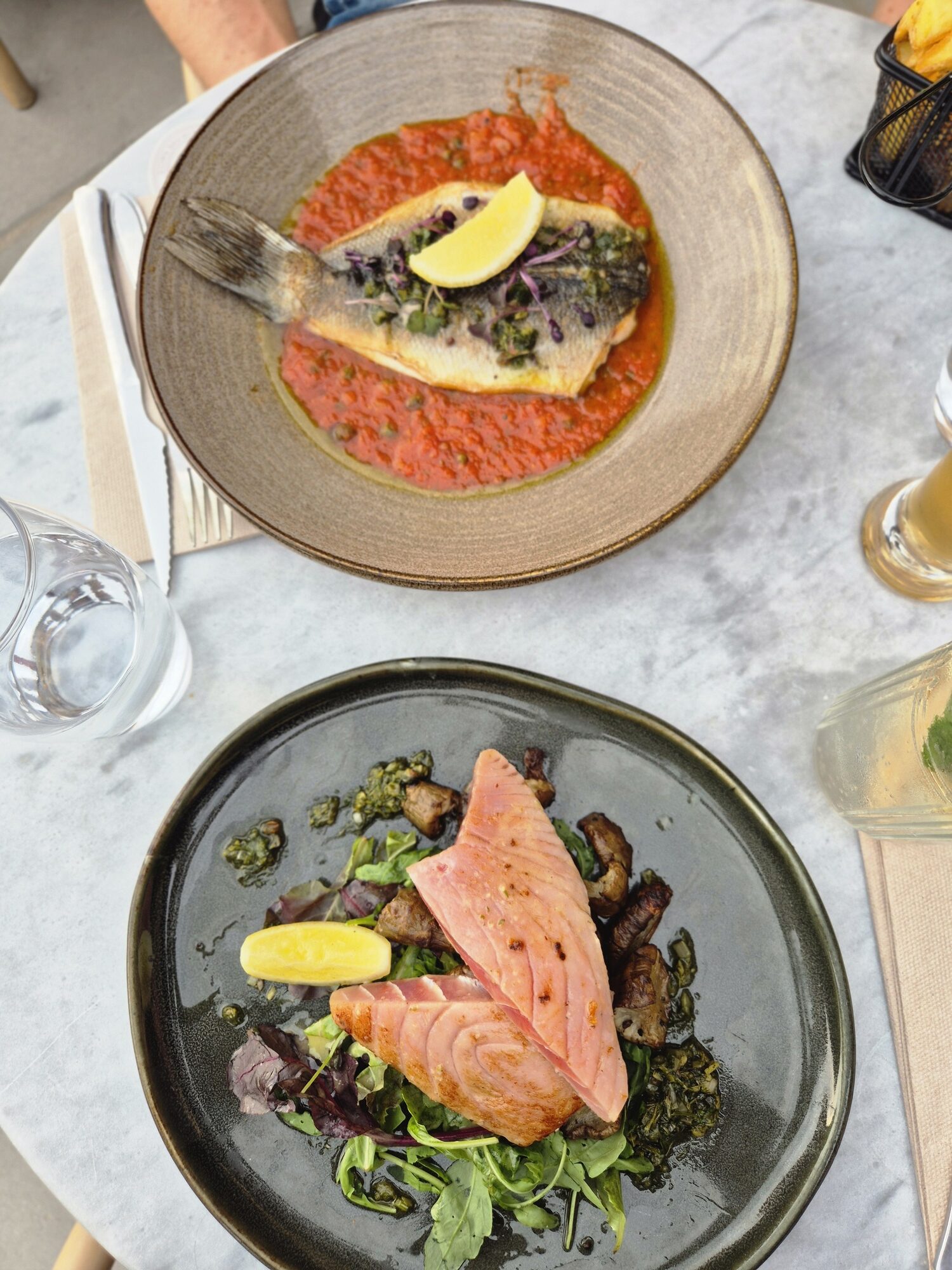 Mediterraans eten bij Dunes Kijkduin