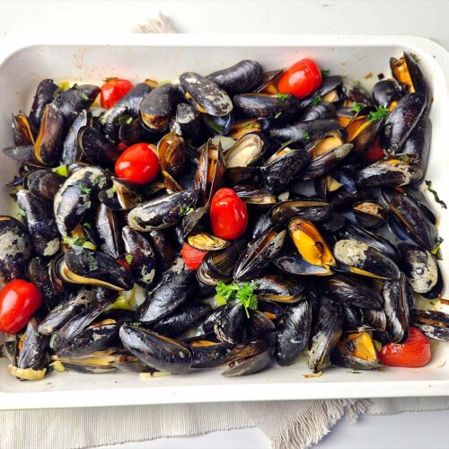 Mosselen uit de oven