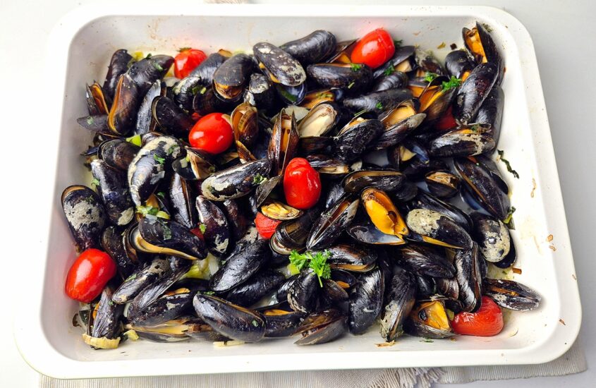 Mosselen uit de oven