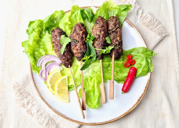 Lamb Seekh Kebab – Indiase lamsgehaktspiesjes