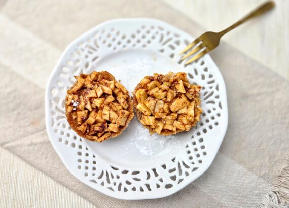 Koolhydraatarme appeltaartjes met amandelmeel