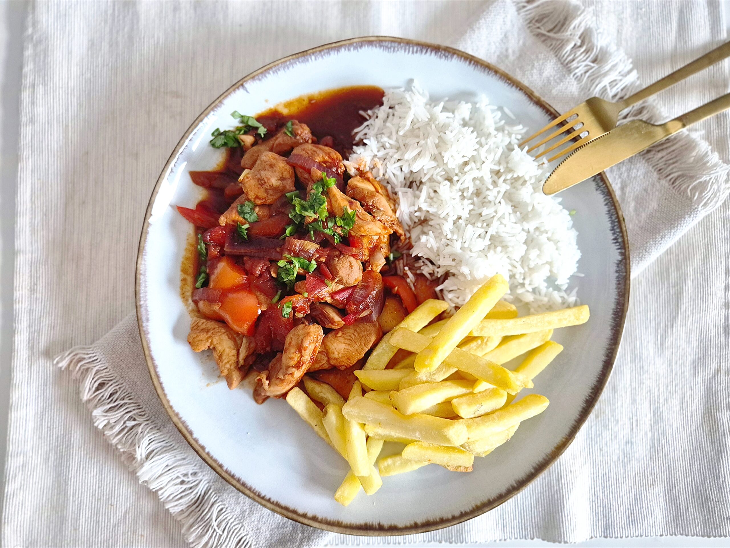 Pollo Saltado - Peruaanse kip