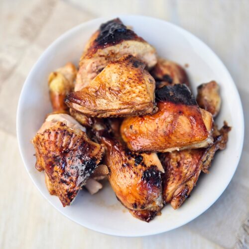 Surinaamse geroosterde kip