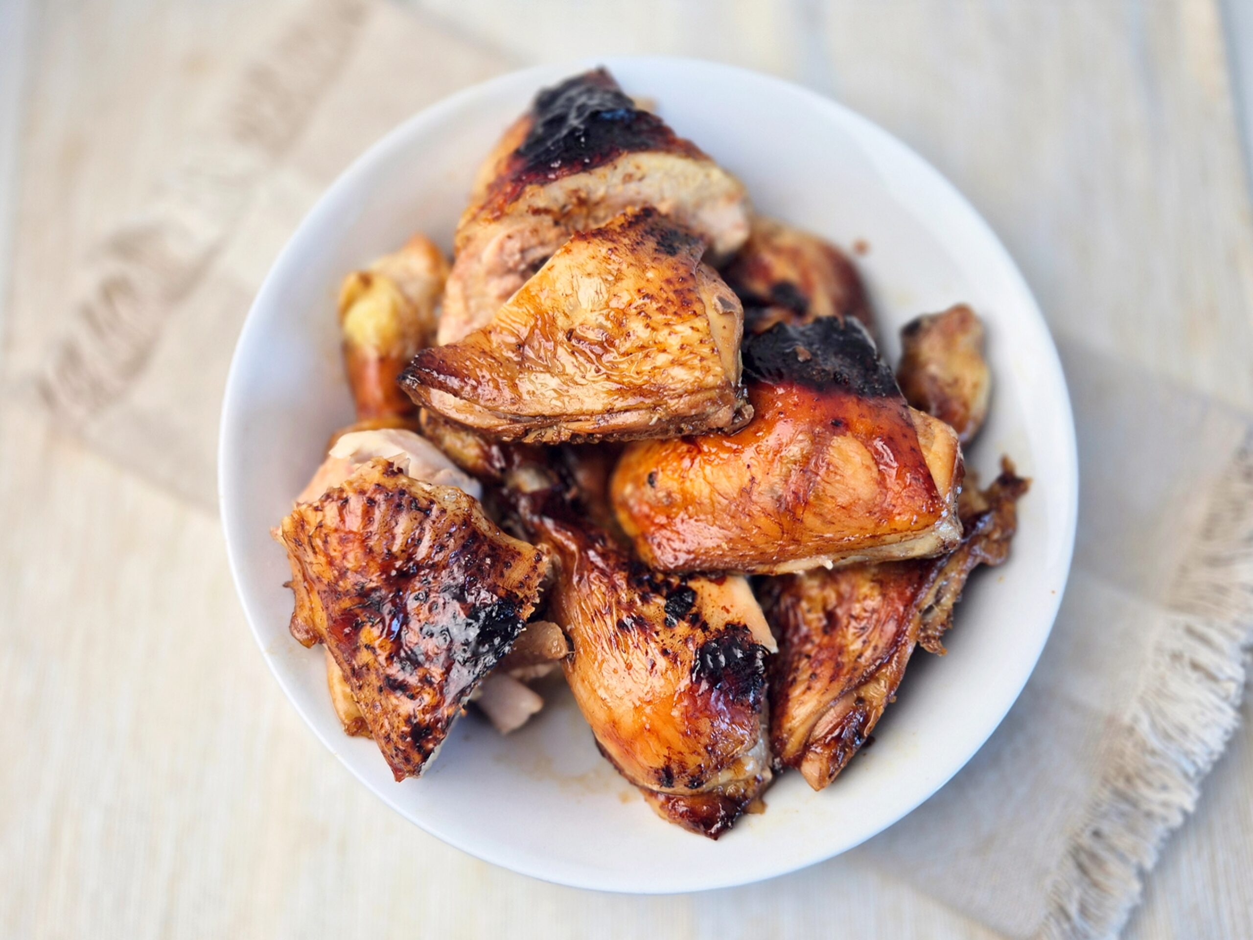 Surinaamse geroosterde kip