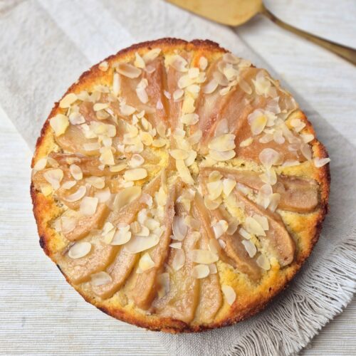 Koolhydraatarme perentaart