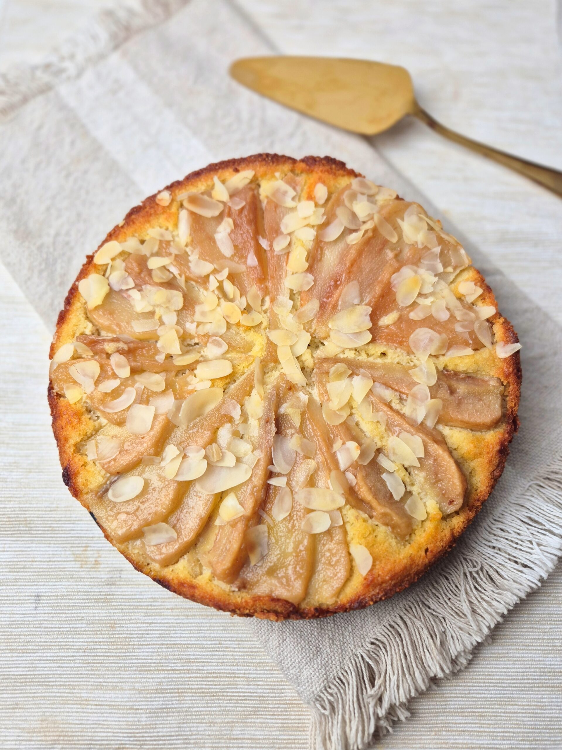 Koolhydraatarme perentaart