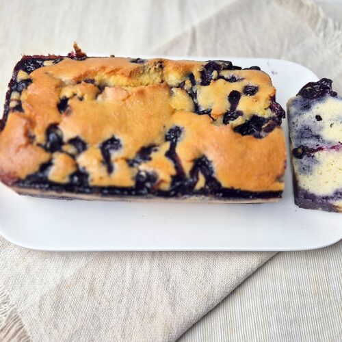 Koolhydraatarme blueberriescake