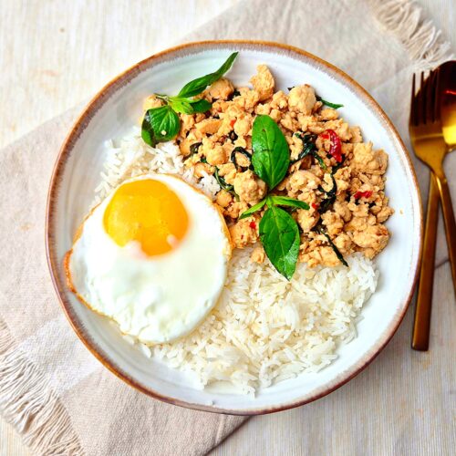 Pad Krapow Gai - Kip met Thaise basilicum