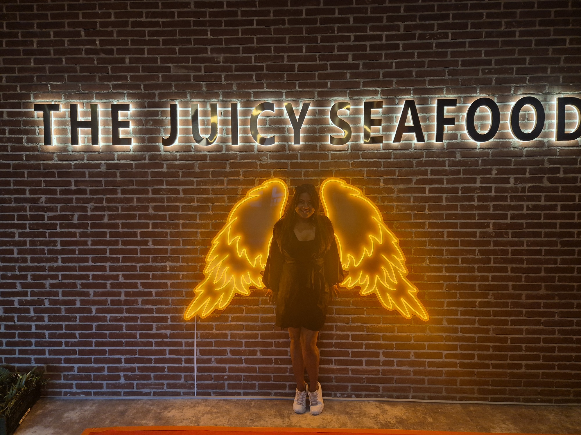 Seafood eten bij The Juicy Seafood in het Kurhaus op Scheveningen