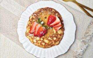 Koolhydraatarme yoghurtpannenkoeken