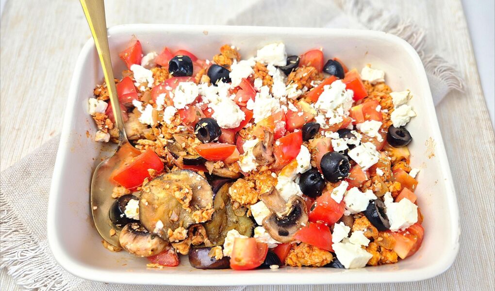 Italiaanse ovenschotel met aubergine en gehakt