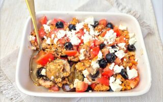 Italiaanse ovenschotel met aubergine en gehakt