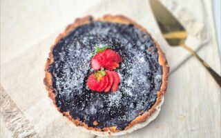 Chocolade dadeltaart