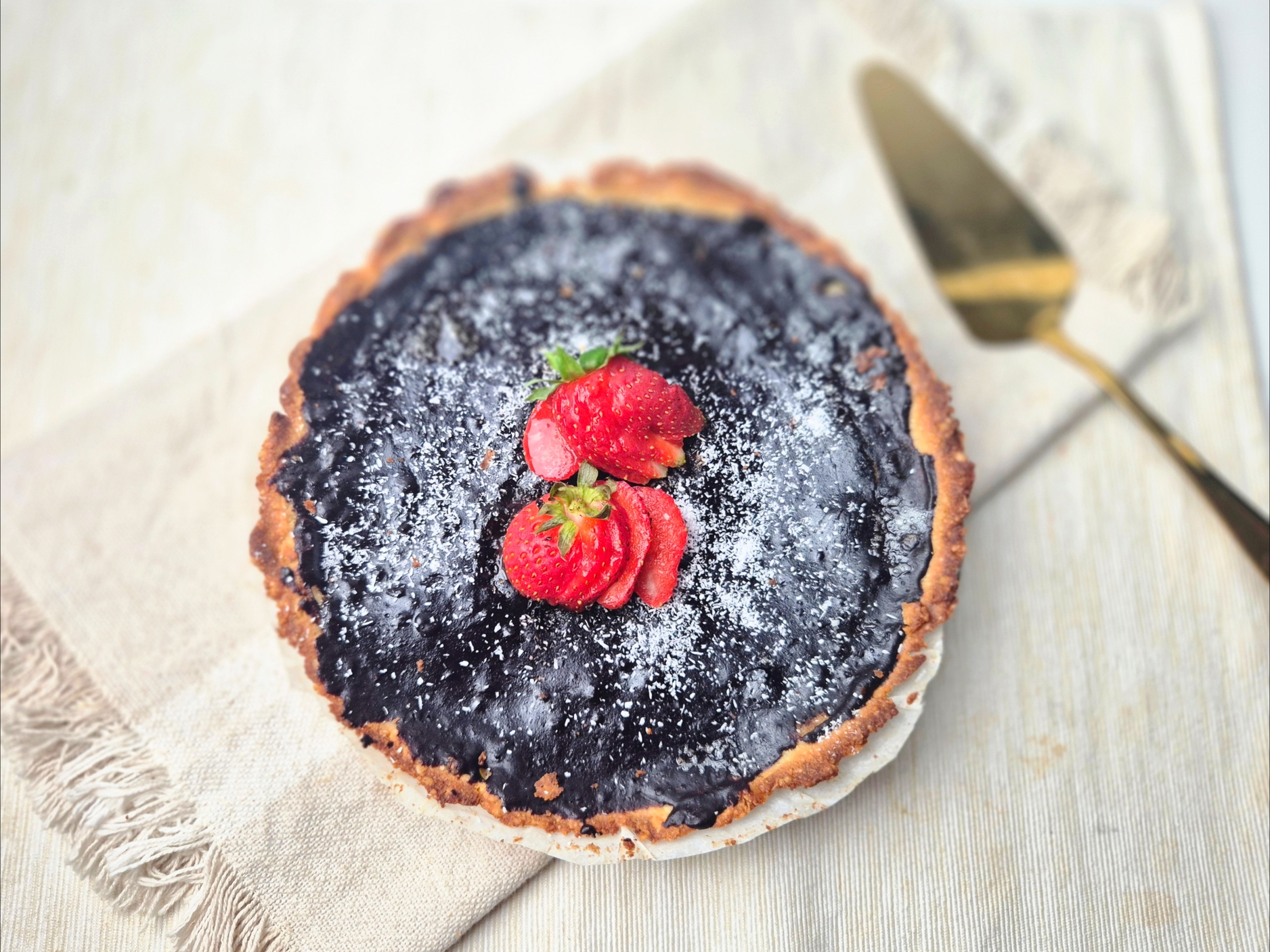Chocolade dadeltaart