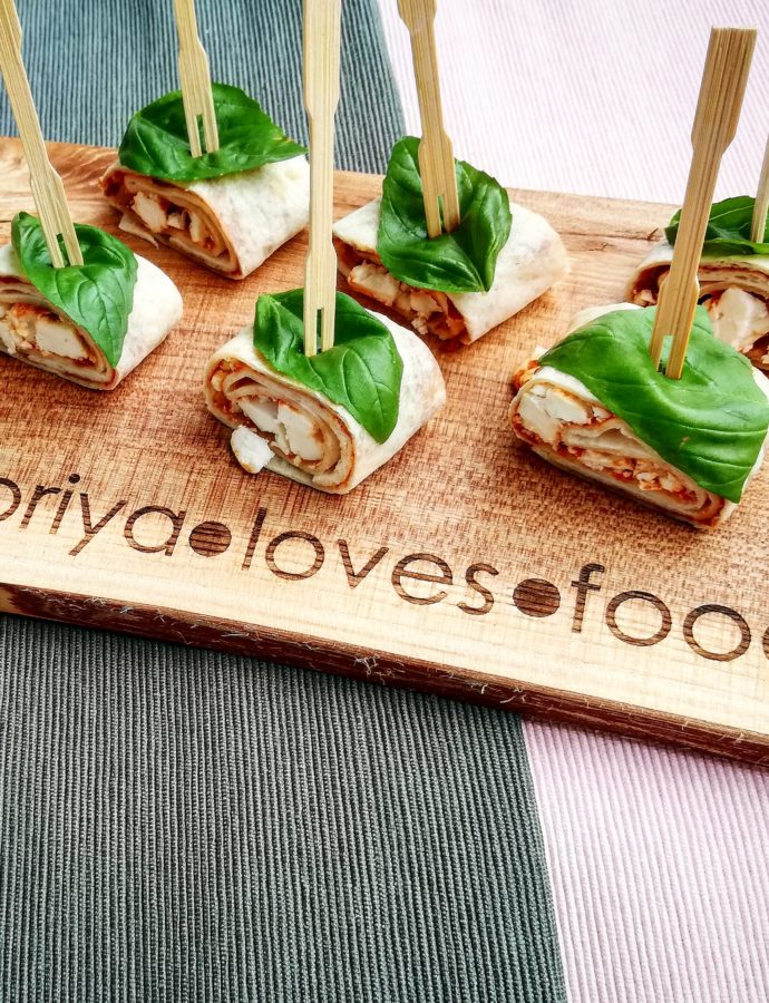 Wraps met zongedroogde tomatentapenade en feta